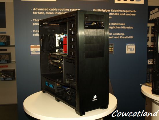 [CeBIT 2010] Corsair se lance dans le ventirad CPU + du Obsidian 700D