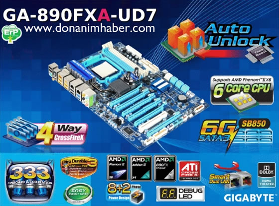 Gigabyte 890FXA-UD7