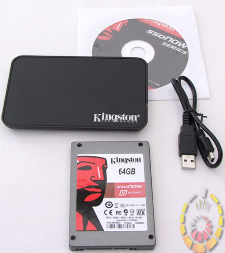 test SSD Kingston V+