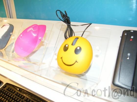 [CeBIT 2011] Et les plus belles souris avec un magnifique clavier Willy
