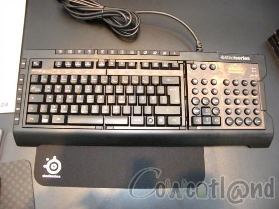 [CeBIT 2011]Les claviers dj connus de Steelseries. 