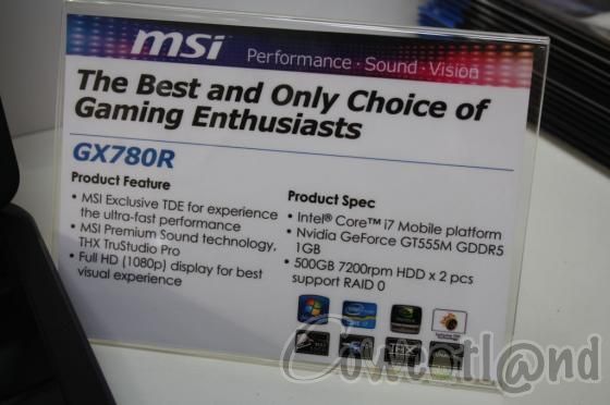 [CeBIT 2011] MSI GX780R : GT 555M Inside