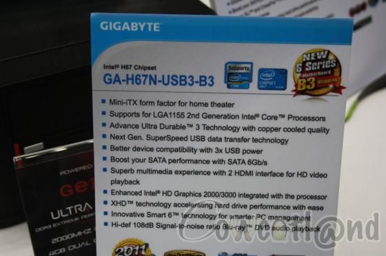 [CeBIT 2011] Gigabyte fait dans lITX H67
