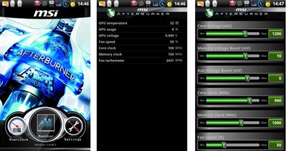 MSI : Overclocke ta CG avec ton mobile sous Android