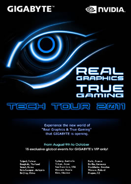 Gigabyte Tech Tour 2011 : Quoi de beau  voir ?