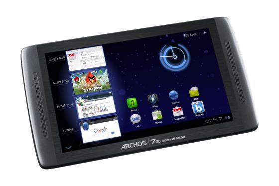 Archos 70b internet tablet, une tablette Honeycomb  moins de 200