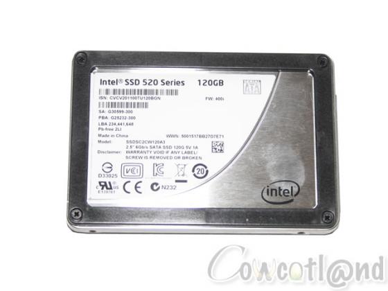 SSD Intel 520 : les autres tests FR
