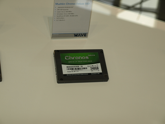 [CeBIT 2012] Les SSD de Mushkin