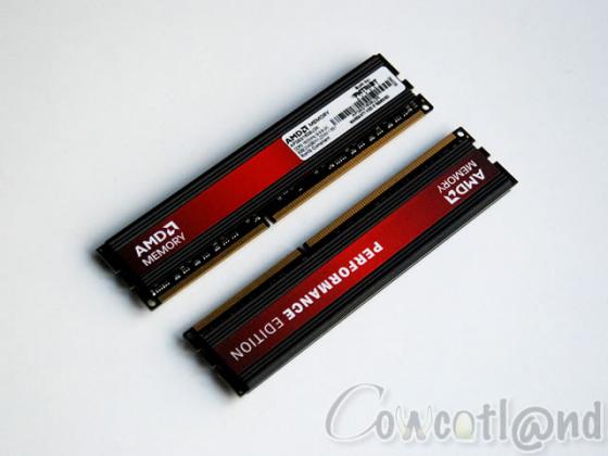 [Cowcotland] Test kit mmoire AMD 8 Go DDR3 1600