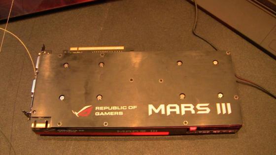 [Computex 2012] Asus MARS III, nos photos de la bte