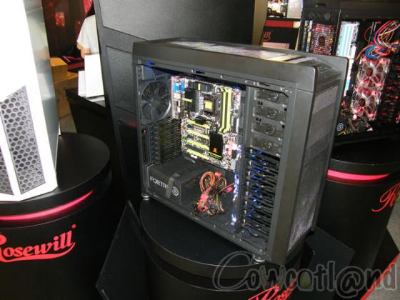 [Computex 2012] Rosewill - les boitiers