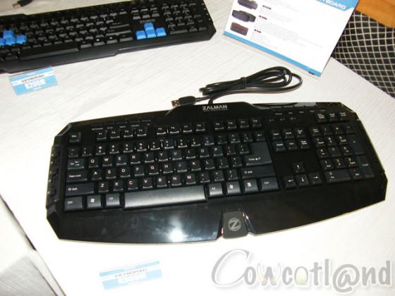 [Computex 2012] Zalman ZM-K500, du clavier... Mcanique !