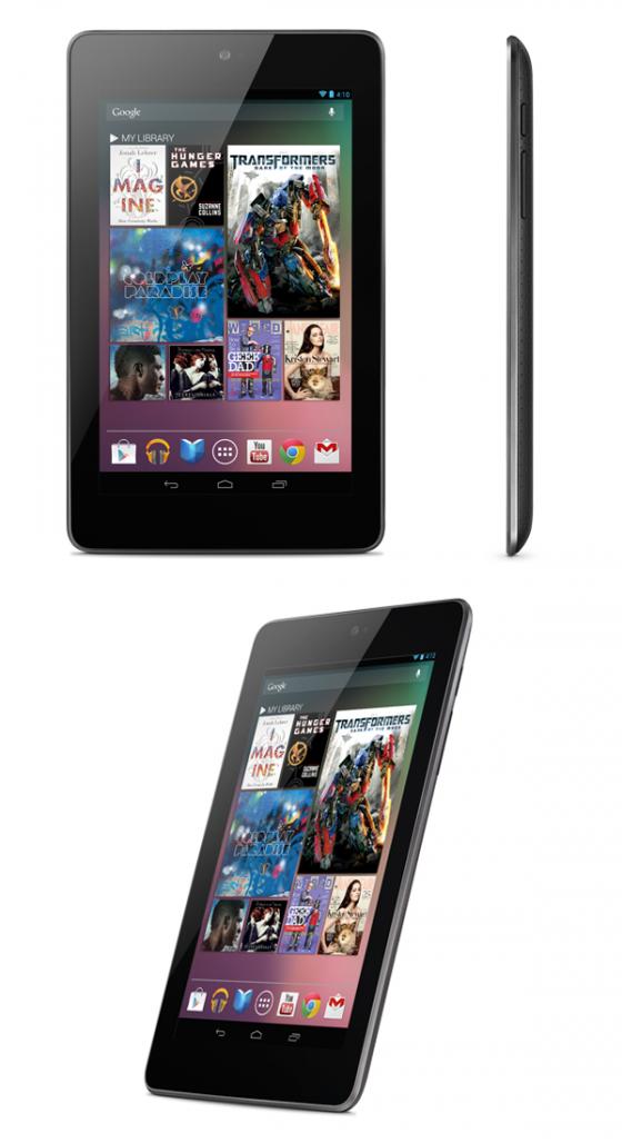 La tablette Nexus Google 7 pouces officialise