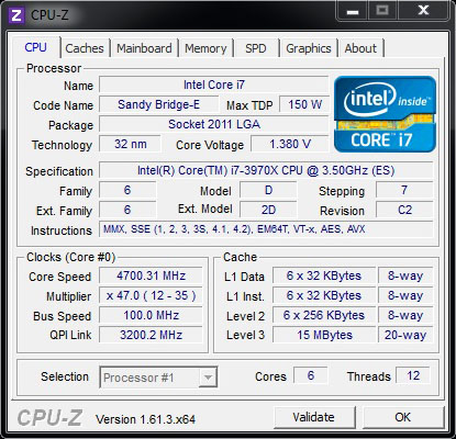 Intel Core i7-3970X Extreme : Le monstre est chez Tom