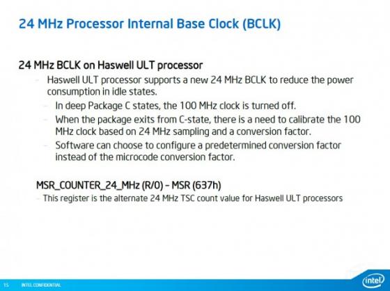 Intel Haswell : Parlons consommation