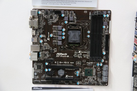 cebit 2013 asrock cartes meres haswell
