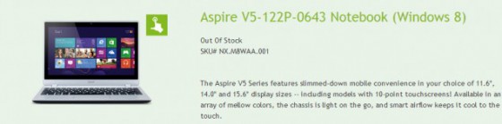 acer-aspire-v5 portable-12-pouces-tactiles amd-temash