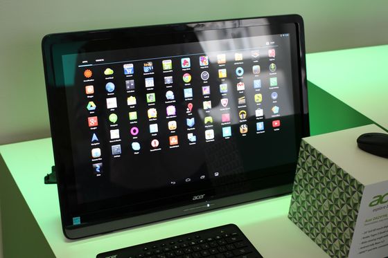 ifa 2013 aio sous windows android acer