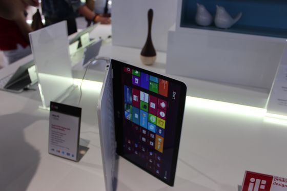 ifa 2013 lg retour ultrabook tablette windows 8