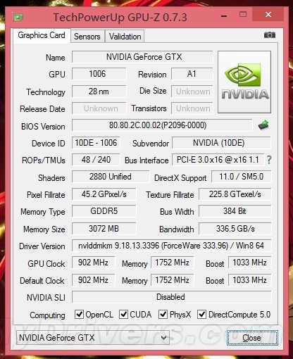 nvidia gtx 780 ti gk110 complet