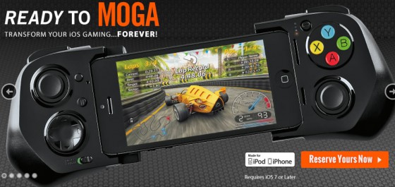 moga transforme iphone console jeux portative