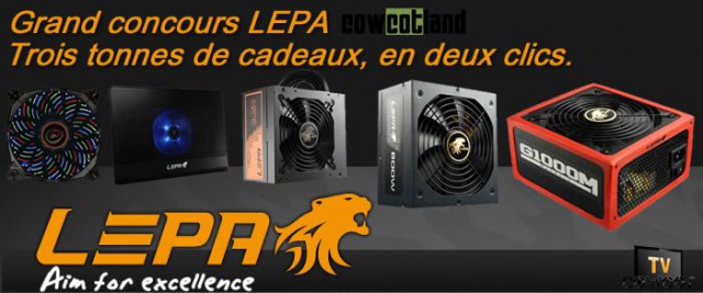 concours lepa alimentation lepa maxgold g800-mb ventilateur lepa casino 4c notebook cooler lepad v17