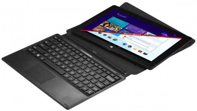 portable tablette android windows thbk1-10 32 thomson