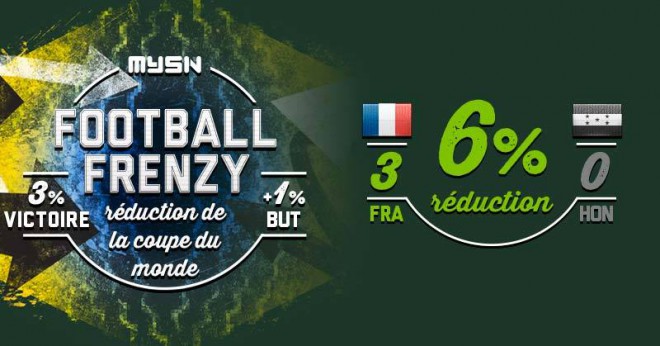xmg propose reductions cas victoire equipe france football