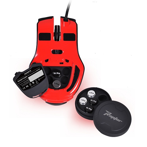 souris raptor fps gygabite taillee first person-shooter