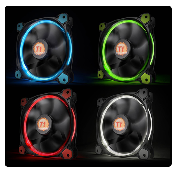 thermaltake officialise ventilateurs riing