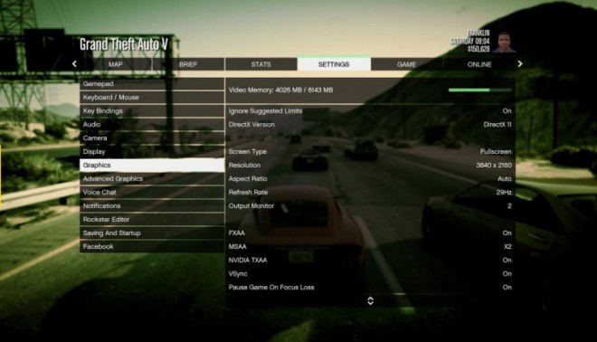 Il faudra une cartre graphique avec 6 Go pour jouer jouer en 4K à GTA 5 gta-5 4k gpu-6go