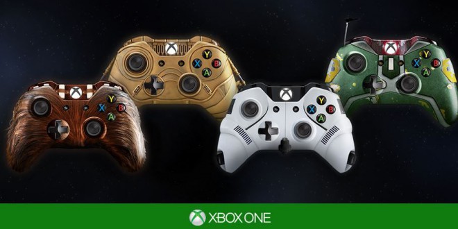 manette-xbox-one may-the-force star-wars