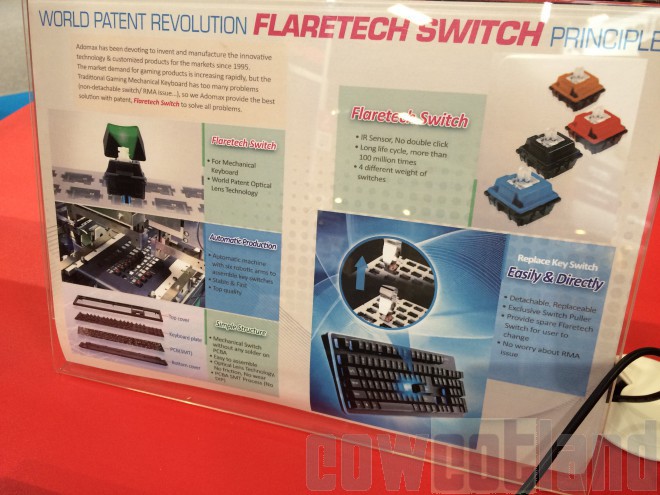 computex 2015 adomax presente switch mecanique flaretech
