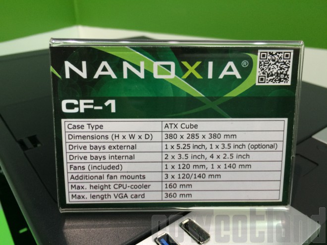 computex 2015 nanoxia annonce 5 boitiers types gamer