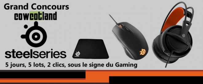 concours steelseries cowcotland second tapis souris qck heavy