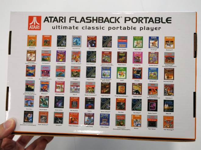 atari flashback jeux emblematiques console portable