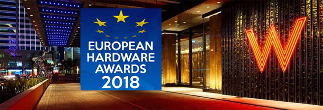 gagnants European Hardware Awards 2018
