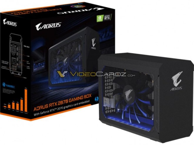 GIGABYTE AORUS GeForce RTX2070 AORUS Gaming Box