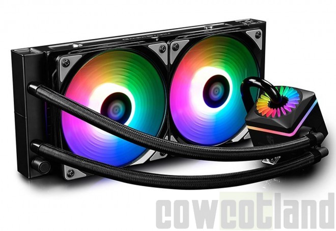 Test kit watercooling AIO Gamer Storm Captain 240Pro