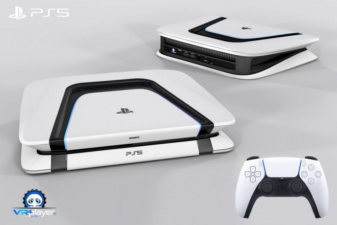 future Playstation-5 SONY PS5 interprtation concept
