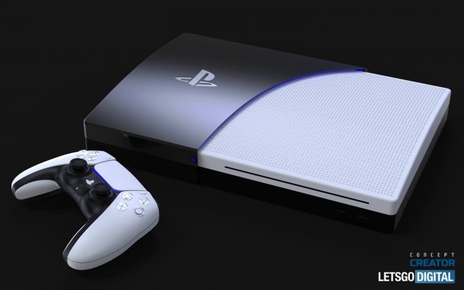SONY PS5 playstation-5 concept 