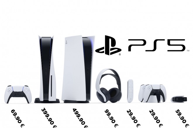 prix accessoires consoles PS5 playstation-5 sony