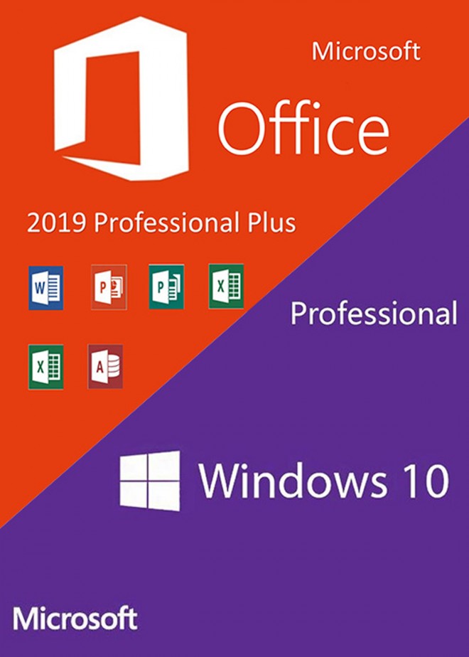 Windows 10 PRO OEM Office 2019 Professional Plus 42 euros