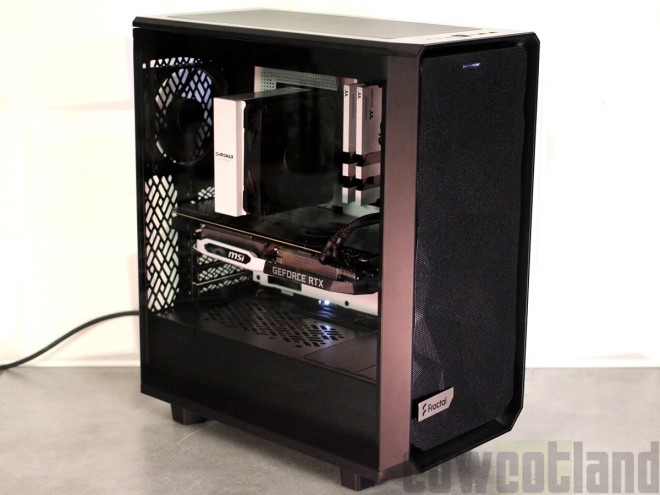 Test boitier FRACTAL MESHIFY-2-COMPACT cowcotland