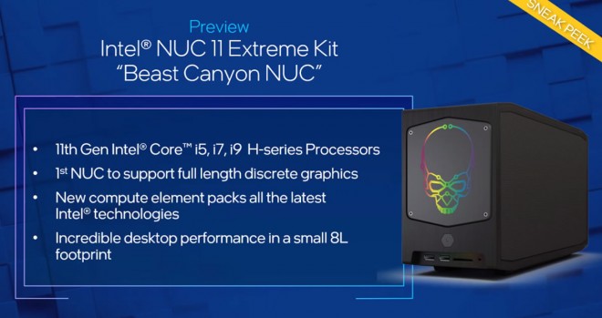 Intel NUC11ExtremeKit