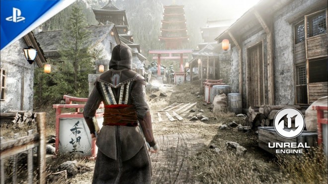 Assassins Creed Infinity japon fodal unreal-engine-5