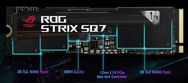 SSD Gen5 ASUS ROG Strix SQ7