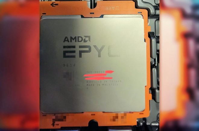 CPU AMD EPYC 9654 image