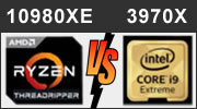 Core i9-10980XE, Threadripper 3960X, Threadripper 3970X : Intel versus AMD 