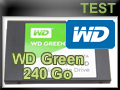 Test SSD WD Green 240 Go